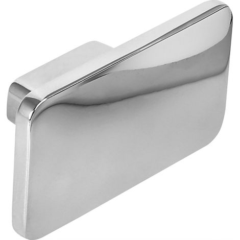 Knopf für moderne Möbel SIRO Zamak - 58 x 33 mm - Chrom glänzend (1/5)