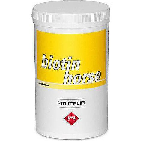 BIOTIN HORSE POWDER mangime complementare minerale in polvere per il supporto alla rigenerazione di zoccoli e pelle dei cavalli sportivi 1000 g