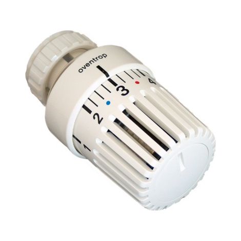 Oventrop – Thermostat uni LD blanc avec capteur de liquide intégré – Plage de consigne 7-28°C – Sécurité contre le gel – Compatible avec garnitures de vanne (1/3)