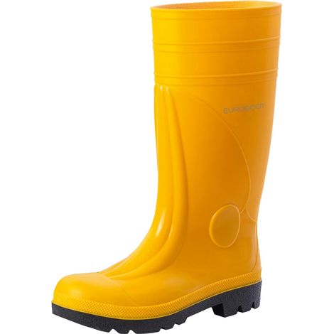 Feldtmann PVC Sicherheitsgummistiefel EUROBOOT 35364 S5 SRA Gr. 47 gelb (1/3)