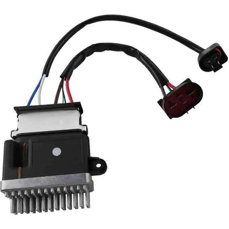 Module de commande de ventilateur de refroidissement automobile 8K0959501F pour A4 Q5 Q3 A5 S5 Noir (1/5)