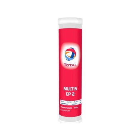 Graisse Multis EP2 lithium-calcium 400g – Lubrification extrême pression pour applications marines – Protection contre l'humidité et charges lourdes – Total