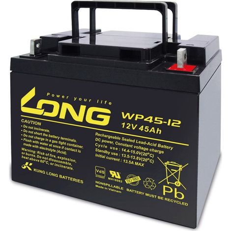 KUNG LONG Blei-Akkumulator WP45-12, 12 V-/45 Ah
