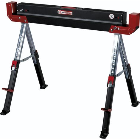Holzmann AB1085PRO caballete plegable negro gris rojo robusto