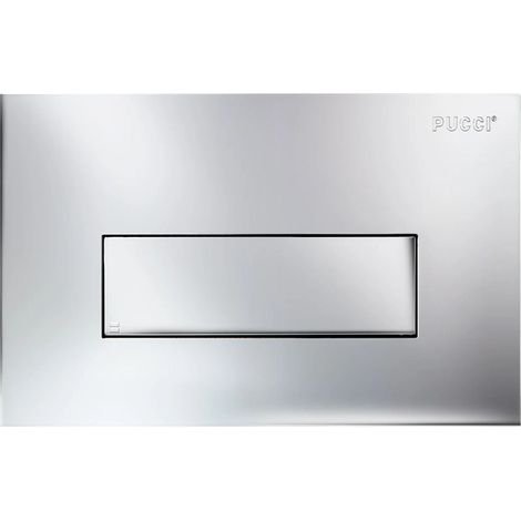 PLACCA DI COMANDO SARA LINEA MONO TASTO  CROMATA     PUCCI