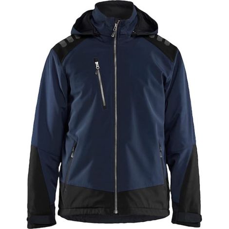 Veste Softshell légère hiver BLAKLADER 4750 - Marine / Noir - L (1/5)