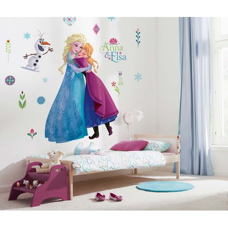 Komar Frozen Nordix Summer XXL 127 x 200 cm, Stickers pour les murs 12413 (1/3)