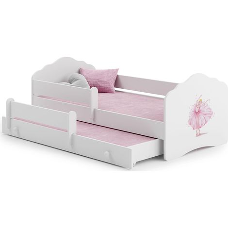 Letto matrimoniale FALA 160x80 Principessa in una corona