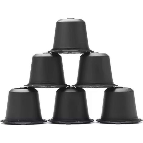 6 pièces rechargeable réutilisable pour Nespresso capsule de café Reutilisable Nespresso capsules (1/5)