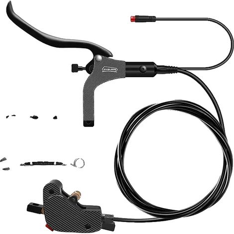 Freno de disco hidráulico, maneta ajustable, amplia compatibilidad, LD-200 Delantero izquierdo (1/2)