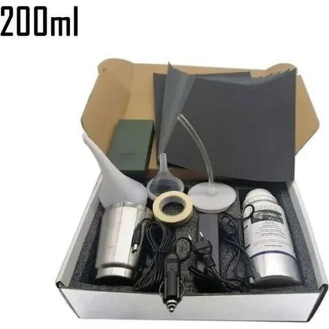 ACCESSOIRE DE MASSE,Kit de restauration de polissage de phare de voiture Kit renovation phare voiture restaurateur de net, 200ml