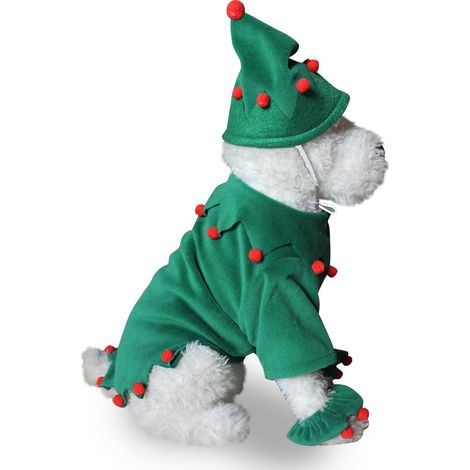 Vêtements pour animaux, cosplay amusant, costumes de Noël doux et confortables pour chiens et chats (taille XL). (1/5)