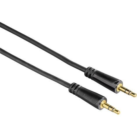 Hama Stereo Audio-Kabel 3,5mm auf Stecker