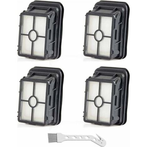 Bissell Crosswave 4-Pack Washable Replacement Filters 1866 1866F for Bissell CrossWave 3-in-1 Multi-Surface 17132 and Pet Pro 2225N YMYNY Vacuum Cleaner