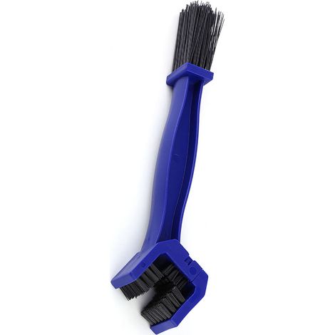 Nettoyeur de Chaîne de Moto, Brosse de Nettoyage pour Vélo, Outil de Désincrustation de Frein Bleu (1/5)
