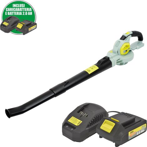 Soffiatore foglie a batteria con Caricabatteria e Batteria da 20V 2Ah inclusa  KOMBO PRO (1/5)