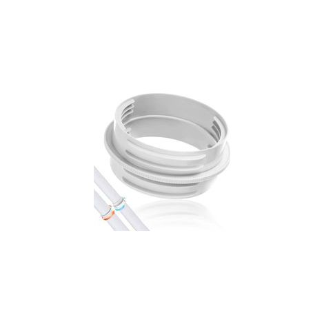 Adaptateur de Tuyau d'Évacuation, Rond Raccord de Tuyau d'Échappement de Climatisation Mobile, 130 mm Intérieur/150 mm Extérieur, Facile Remplacer et Installer, pour Différents Modèles (1/5)