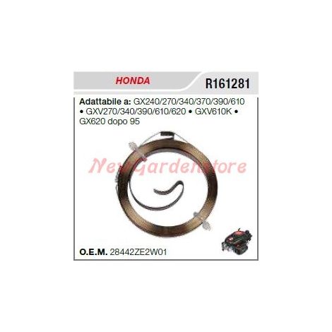 Molla avviamento HONDA trattorino tagliaerba rasaerba tosaerba GX240 270 R161281