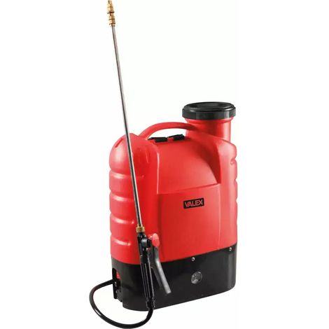 Valex Pompa a Spalla Zaino Serbatoio Da 16 Litri Batteria a Piombo 10 Ah (1/2)