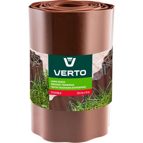 Rasenkanten 20 cm x 9 m, braun (1/5)