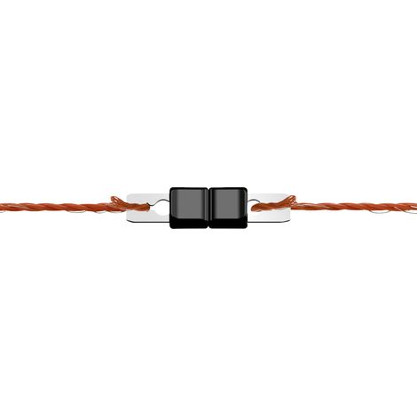 Kerbl Litzclip Litzenverbinder 3mm gerade aus Edelstahl 10 Stück Keine Angabe (1/3)
