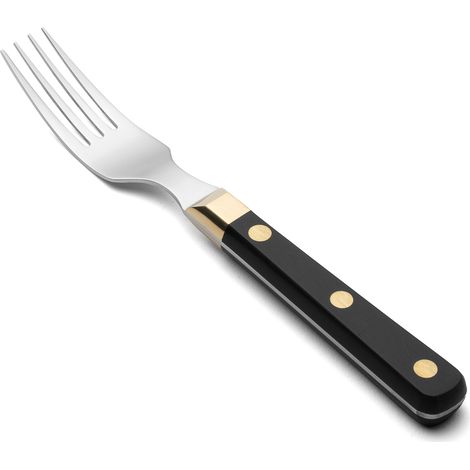 Tenedor  Arcos de Mesa 375100 monoblock de una pieza de acero inoxidable  y hoja de 9 cm en caja (1/5)