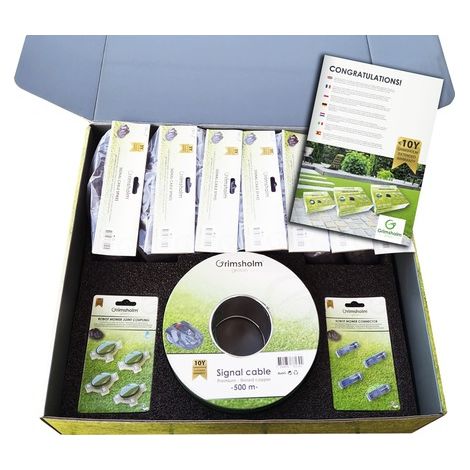 Kit d'installation de robot de jardin Grimsholm L 500 m