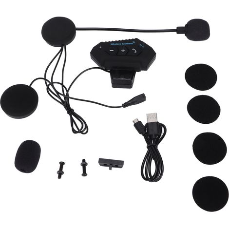 Bluetooth-Motorradhelm mit integrierter Gegensprechanlage und automatischer Freisprechfunktion