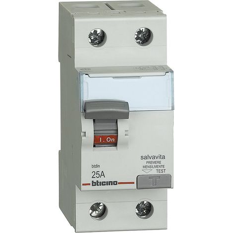 BTicino G725AC40 Fehlerstrom-Schutzschalter 2P AC Typ In= 40A