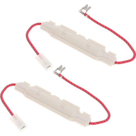 Fusible Haute Tension 5kv pour Micro-ondes Blanc en Plastique Porte-fusible, 2 Pièces, Installation Facile pour Accessoires Micro-ondes 0.85A (1/5)