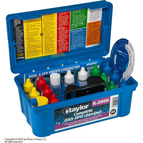 Test Kit analizador multiparmétrico Taylor K-2006 (1/2)