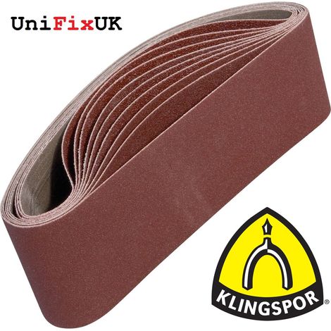 Klingspor pasy bezkońcowe do elektronarzędzi ls307x 75mm x 533mm gr. 40 /10szt.