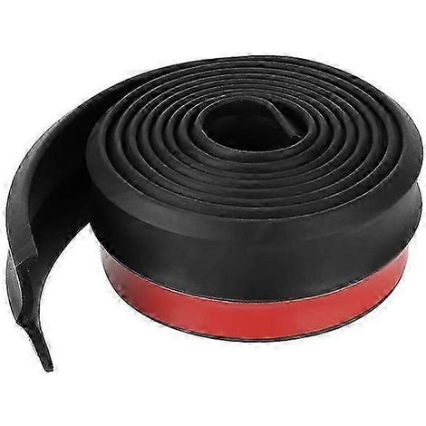 Moulures extérieures, bande de caoutchouc de 60 mm de large et de 2,5 m pour pare-chocs avant de voiture, protection universelle pour bas de caisse. (1/5)
