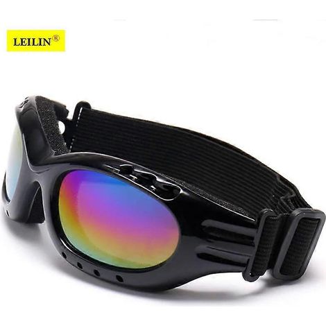 Lunettes de sécurité tactiques de protection transparentes antichoc - Verres de couleur Lab résistants au vent et à la poussière (1/5)