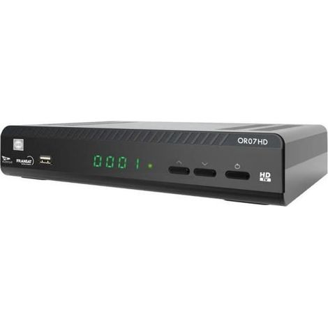 Décodeur TNT SAT HD - WISI - OR07HD - HDMI - USB - Contrôle parental