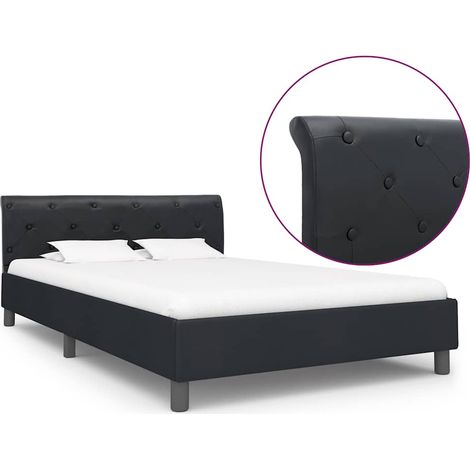 Maison Exclusive - Giroletto Nero in Similpelle 140x200 cm (1/5)