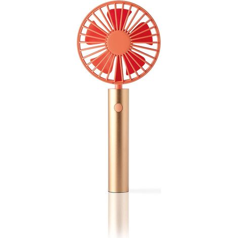 Ventilateur électrique portable (orange) (1/5)