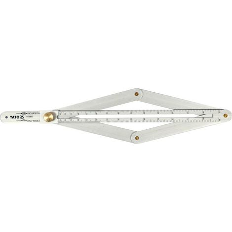 YATO, modelo YT-70853, Transportador de aluminio, ideal para carpintería, metalurgia y trabajos de precisión, herramienta profesional de alta calidad y durabilidad. (1/3)