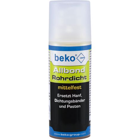 Allbond Rohrdicht 50ml mittelfest - anaerober Dichtstoff gelb beko 261 100 550 (1/2)