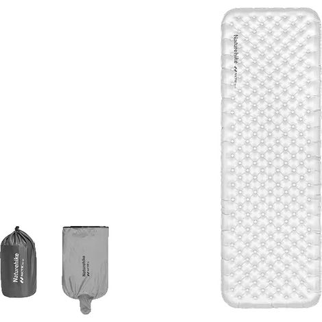 Colchón hinchable, diseño ligero, inflado rápido, 196 x 64 cm. (1/2)