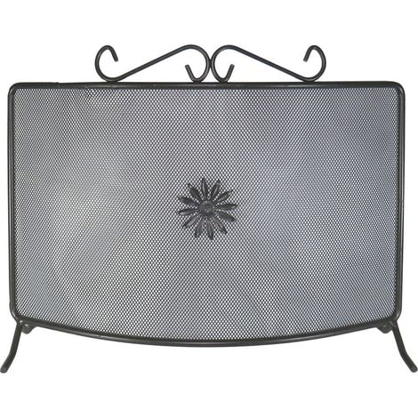 PARASCINTILLE PER CAMINETTI CURVO TOLOSA cm. 60x45 h