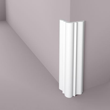 Edge protection profile NMC WE2 WALLSTYL Noel Marquet Decorative moulding Moulding for decoration contemporary design white 2 m (1/5)