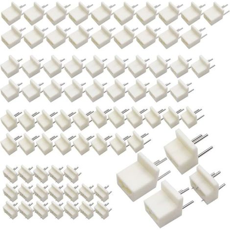 80 ganci invisibili, ganci per cornici, ganci per quadri da parete, per appendere quadri e foto di matrimonio (4 misure) (1/5)