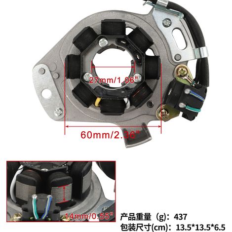 Statorspulen passend für CR250 CR250R 02-07 31100-KZ3-J41 31100-KZ3-L31 (1/4)