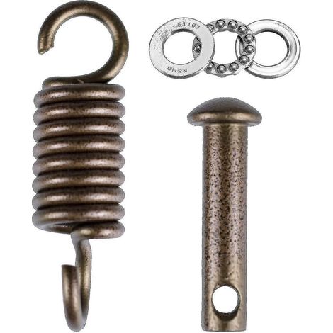 Ecleanfy - Kit de suspension ultime pour fauteuil suspendu, comprenant : chaise suspendue œuf, goupille à ressort et quincaillerie - Kit de suspension 500 lb compatible avec les chaises suspendues en  (1/5)