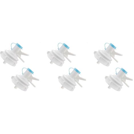 6 lot distributeur eau vanne eau pichet distributeur vanne eau pichet bouchon bouteille bec verseur réutilisable (1/5)