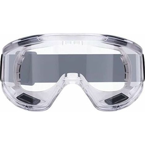 Lunettes de Protection Anti-buée Surlunettes de Sécurité Anti-rayures Idéal pour Bricolage, Chimie, Travaux, Chantiers (1/4)