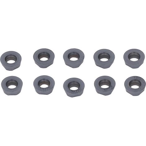 10 Stück CNC-Fräseinsätze, beschichtete Hartmetallklingen, Drehbank-Spannwerkzeuge für die Metallbearbeitung
