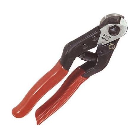 HIT 018590 HWC6 Tronchese per Fune in Acciaio Speciale Forgiato Capacita' di Taglio 7 mm Lunghezza 195 mm colore Nero