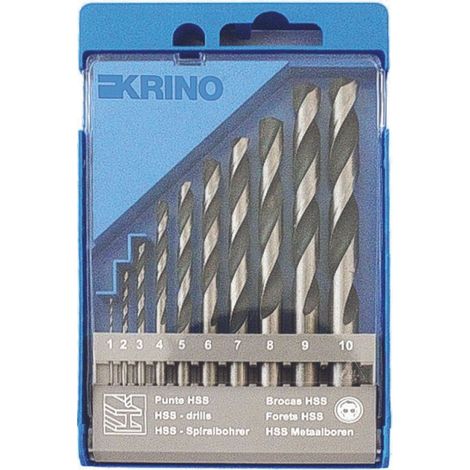 PUNTE HSS-G RETTIFICATE IN SET DA 10 PEZZI KRINO